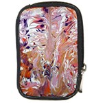 Pour Flames Compact Camera Leather Case