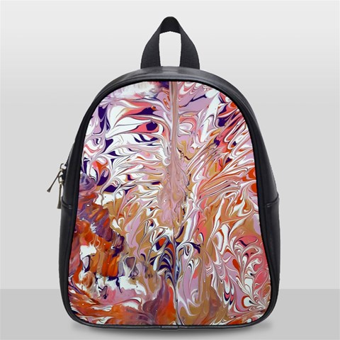 Pour Flames School Bag (Small) from ArtsNow.com Front