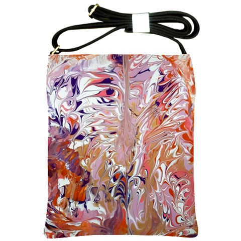 Pour Flames Shoulder Sling Bag from ArtsNow.com Front