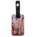 Pour Flames Luggage Tag (one side)