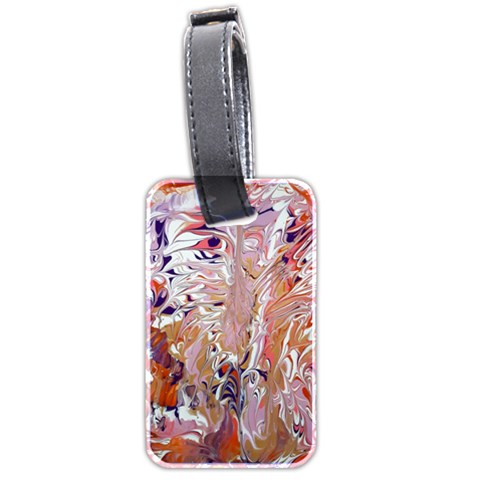 Pour Flames Luggage Tag (two sides) from ArtsNow.com Front