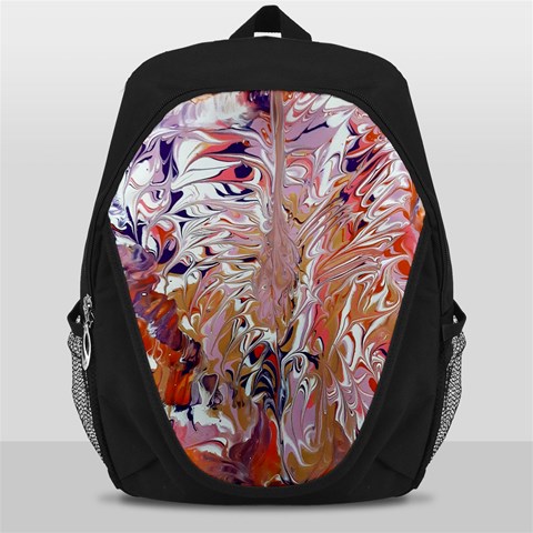 Pour Flames Backpack Bag from ArtsNow.com Front