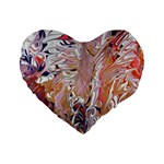 Pour Flames Standard 16  Premium Heart Shape Cushions