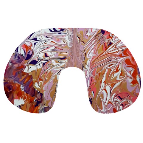 Pour Flames Travel Neck Pillow from ArtsNow.com Front