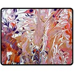 Pour Flames Two Sides Fleece Blanket (Medium)