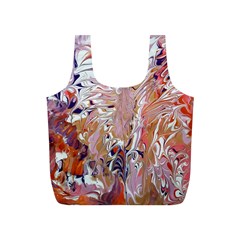 Pour Flames Full Print Recycle Bag (S) from ArtsNow.com Front