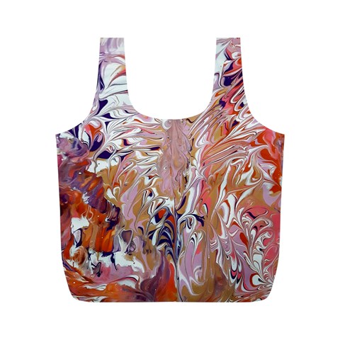 Pour Flames Full Print Recycle Bag (M) from ArtsNow.com Front