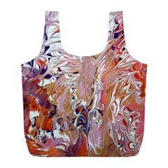 Pour Flames Full Print Recycle Bag (L) from ArtsNow.com Front