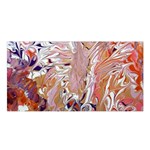 Pour Flames Satin Shawl 45  x 80 