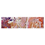 Pour Flames Oblong Satin Scarf (16  x 60 )