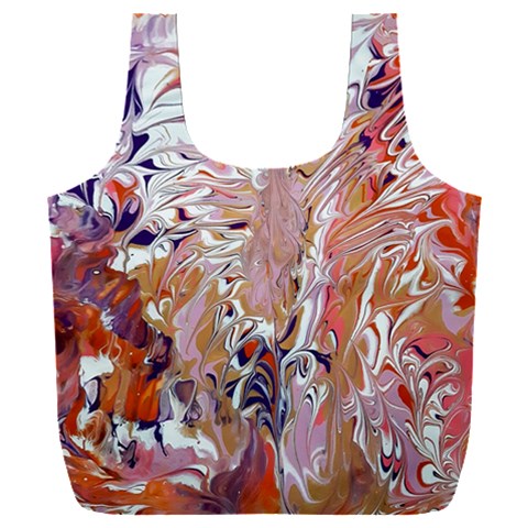 Pour Flames Full Print Recycle Bag (XXL) from ArtsNow.com Front