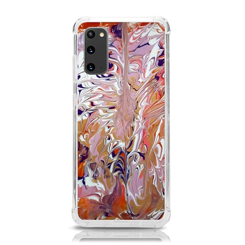 Pour Flames Samsung Galaxy S20 6.2 Inch TPU UV Case from ArtsNow.com Front