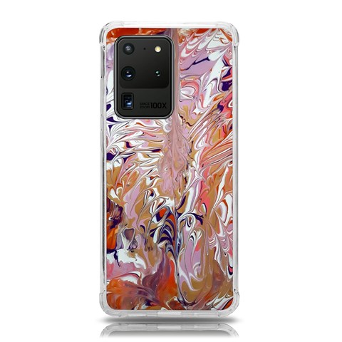 Pour Flames Samsung Galaxy S20 Ultra 6.9 Inch TPU UV Case from ArtsNow.com Front