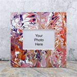 Pour Flames White Box Photo Frame 4  x 6 