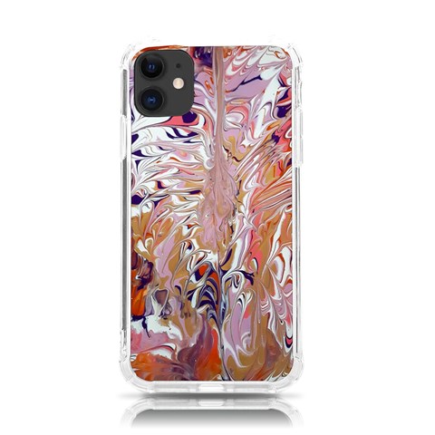 Pour Flames iPhone 11 TPU UV Print Case from ArtsNow.com Front