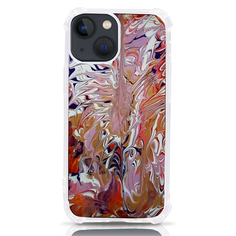 Pour Flames iPhone 13 mini TPU UV Print Case from ArtsNow.com Front