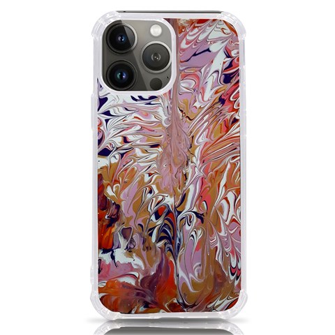 Pour Flames iPhone 13 Pro Max TPU UV Print Case from ArtsNow.com Front