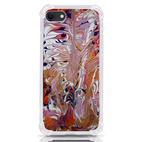 Pour Flames iPhone SE from ArtsNow.com Front