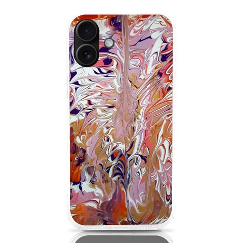 Pour Flames iPhone 16 Plus TPU UV Print Case from ArtsNow.com Front