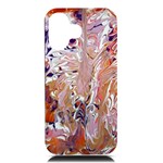 Pour Flames iPhone 16 Black UV Print PC Hardshell Case