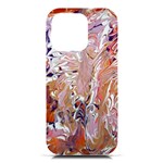 Pour Flames iPhone 16 Pro Black UV Print PC Hardshell Case