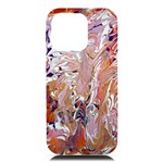 Pour Flames iPhone 16 Pro Max Black UV Print PC Hardshell Case