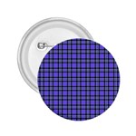 Blue Tartan Plaid 1 2.25  Buttons