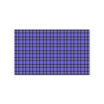 Blue Tartan Plaid 1 Sticker (Rectangular)