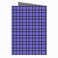 Blue Tartan Plaid 1 Greeting Cards (Pkg of 8) from ArtsNow.com Right