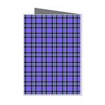 Blue Tartan Plaid 1 Mini Greeting Cards (Pkg of 8)