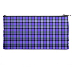 Blue Tartan Plaid 1 Pencil Cases from ArtsNow.com Back