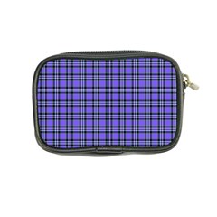 Blue Tartan Plaid 1 Coin Purse from ArtsNow.com Back