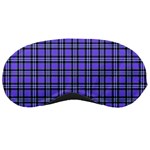 Blue Tartan Plaid 1 Sleep Mask