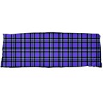 Blue Tartan Plaid 1 One Side Body Pillow Cases