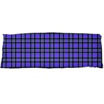 Blue Tartan Plaid 1 21 x60  Body Pillow Case Dakimakura (Two Sides)