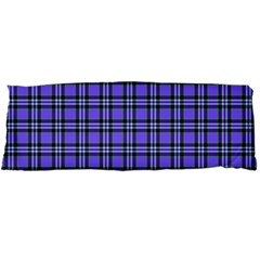 Blue Tartan Plaid 1 21 x60  Body Pillow Case Dakimakura (Two Sides) from ArtsNow.com Back