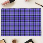 Blue Tartan Plaid 1 Cosmetic Bag (XXL)