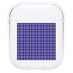 Blue Tartan Plaid 1 Hard PC AirPods 1/2 Case