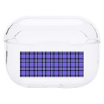 Blue Tartan Plaid 1 Hard PC AirPods Pro Case