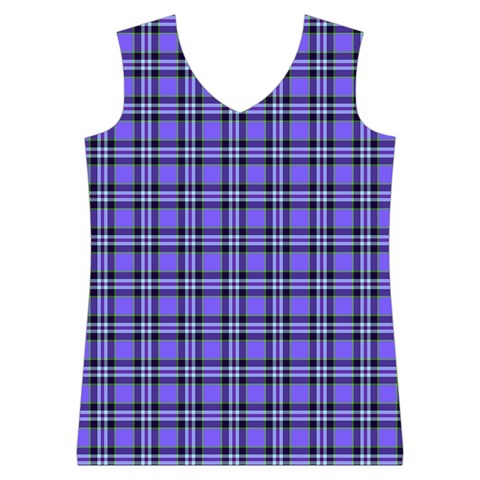 Blue Tartan Plaid 1 Women s Basketball Tank Top from ArtsNow.com Front