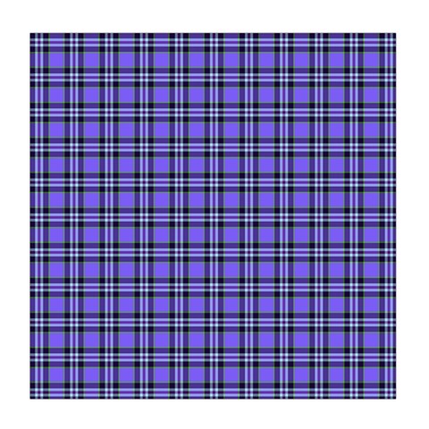 Blue Tartan Plaid 1 Duvet Cover (Queen Size) from ArtsNow.com Front