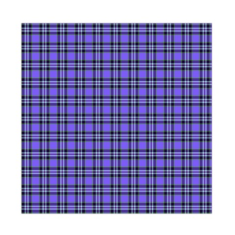 Blue Tartan Plaid 1 Duvet Cover Double Side (Full/ Double Size) from ArtsNow.com Front