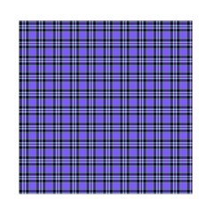 Blue Tartan Plaid 1 Duvet Cover Double Side (Full/ Double Size) from ArtsNow.com Back