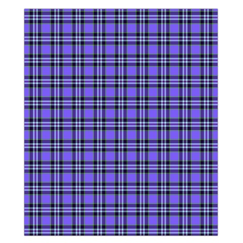 Blue Tartan Plaid 1 Duvet Cover Double Side (California King Size) from ArtsNow.com Front