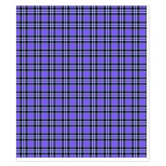 Blue Tartan Plaid 1 Duvet Cover Double Side (California King Size) from ArtsNow.com Back