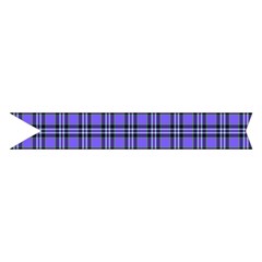 Blue Tartan Plaid 1 Midi Wrap Pencil Skirt from ArtsNow.com Hem