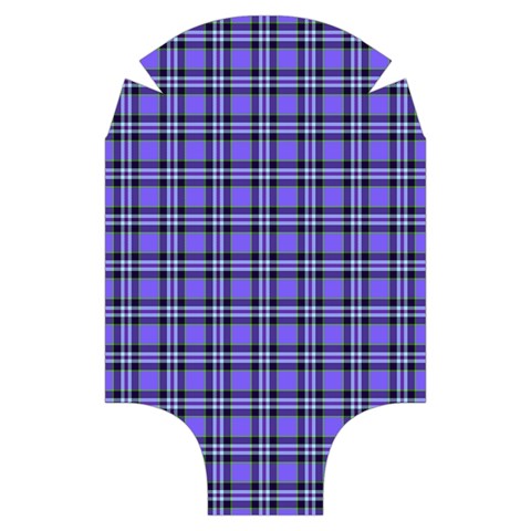 Blue Tartan Plaid 1 Luggage Cover (Small) from ArtsNow.com Front