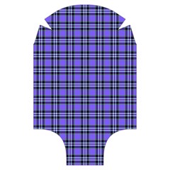 Blue Tartan Plaid 1 Luggage Cover (Small) from ArtsNow.com Front