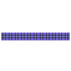 Blue Tartan Plaid 1 Waist Pouch (Small) from ArtsNow.com Bottom