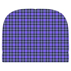 Blue Tartan Plaid 1 Make Up Case (Large) from ArtsNow.com Back